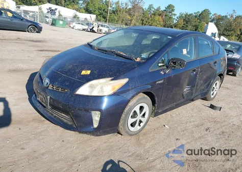 2013 Toyota Prius Four из США, поврежденный, VIN JTDKN3DU4D0350682